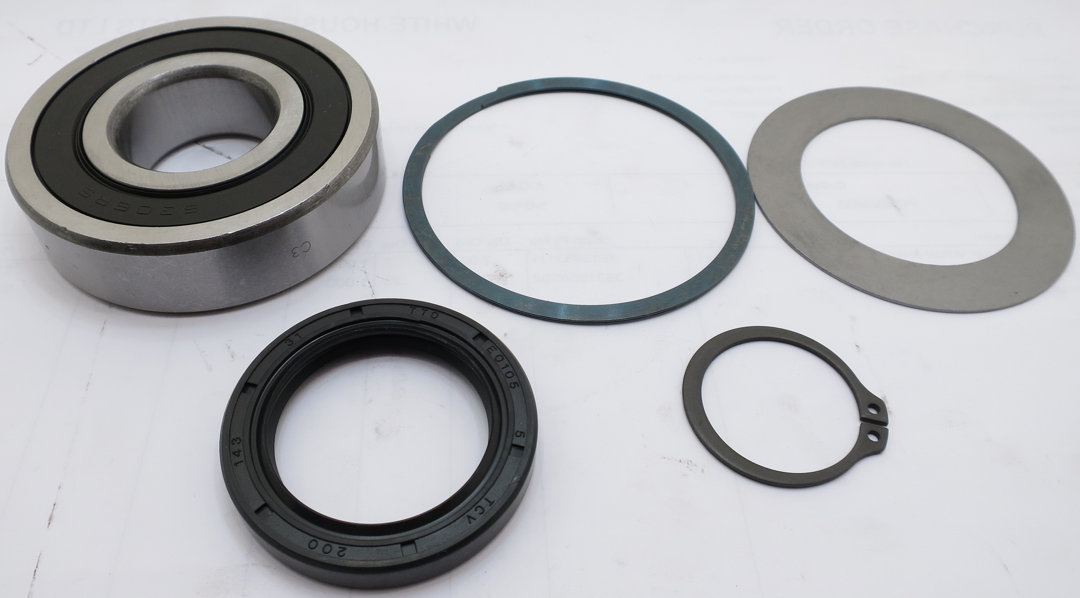 35/35**V/VQ SHAFT END COVER PARTS White House Products, Ltd