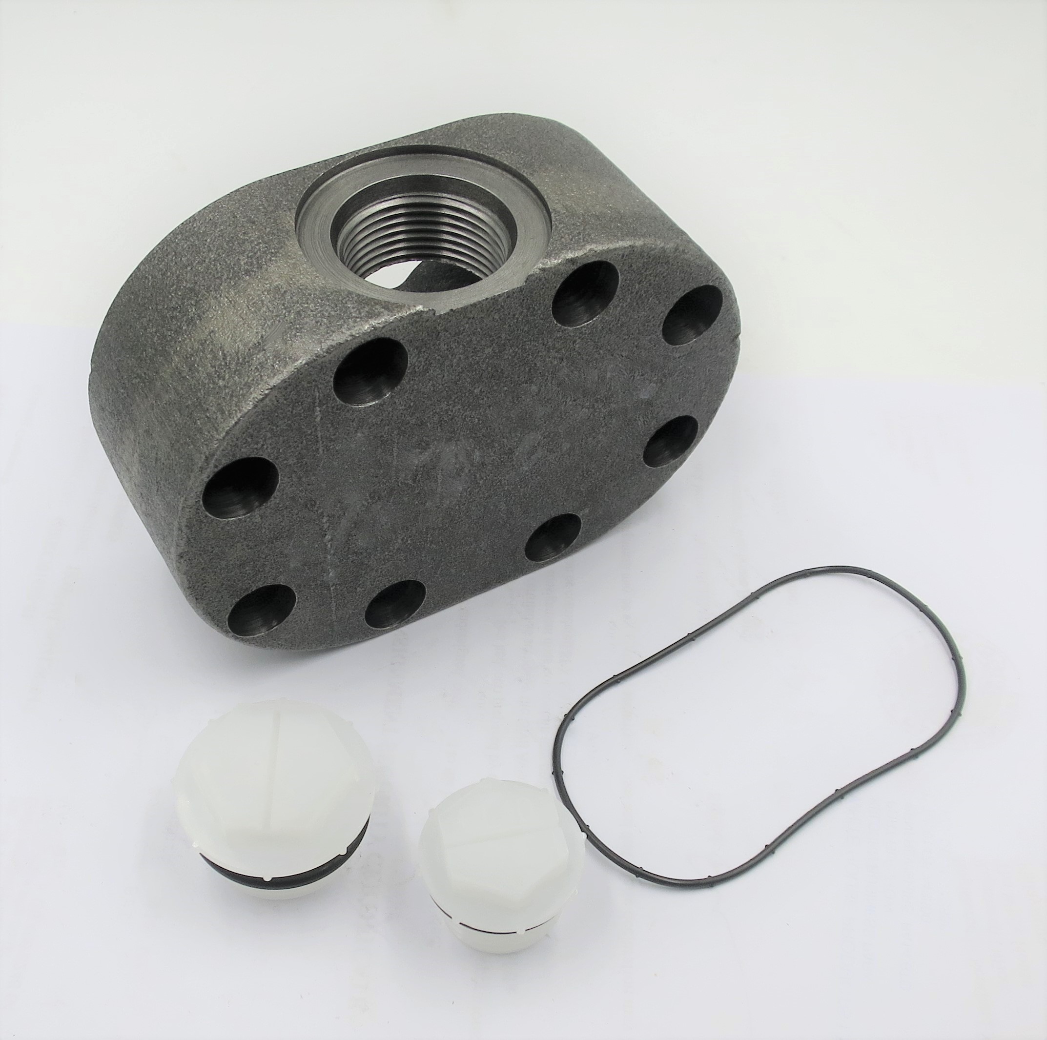PORTED PRESSURE END COVER WITH