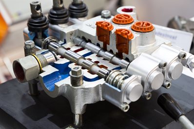 Cross Section of Hydraulic Control valve unit Cross Section of Hydraulic Control valve unit