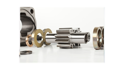 Components of hydraulic gear pumps