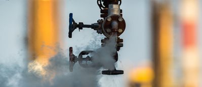 Broken valve at the factory hydraulic system