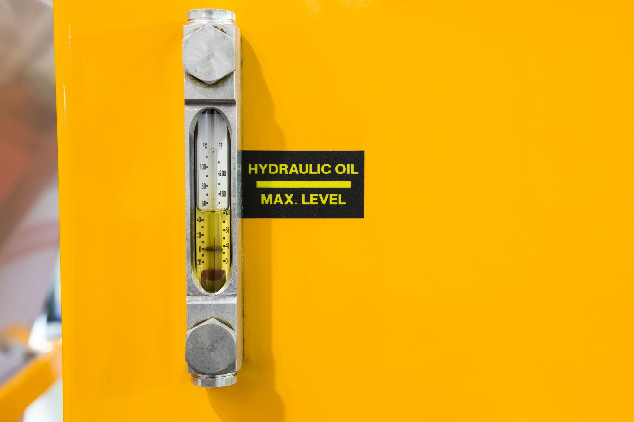 Hydraulic fluid flammable